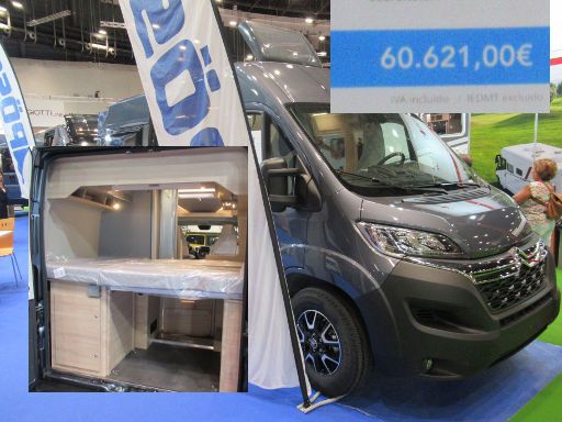 MECC Madrid Expo Camper & Caravan 2022, Madrid, Spanien, Pössl Trenta 540 R