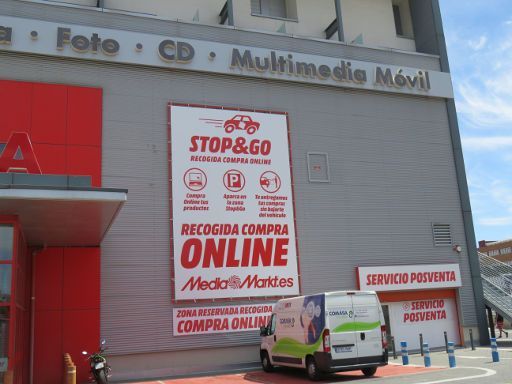 Media Markt®, Madrid, Spanien, Abholung Filiale Plenilunio