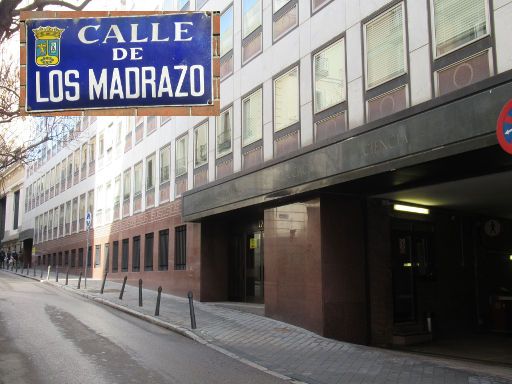 Ministerio de Educación y Formación Profesional, Madrid, Spanien, Außenansicht in der Calle Los Madrazo 15, 28014 Madrid