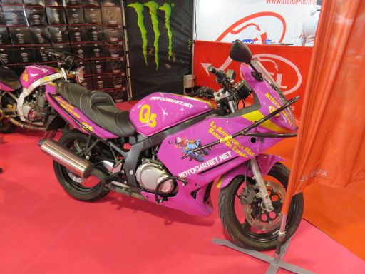 MotoMadrid 2017, Madrid, Spanien, Fahrschule Q5-Motocarnet