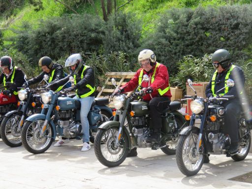 MotoMadrid 2017, Madrid, Spanien, Royal Enfield Probefahrten