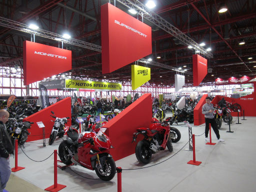 Motorama Madrid Salón Comercial de la Motocicleta 2020, Madrid, Spanien, Ducati