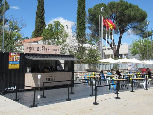 Motorama Madrid Salón Comercial de la Motocicleta 2021, Madrid, Spanien, Best Burger