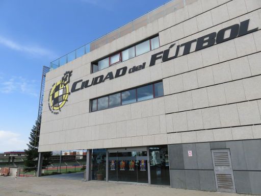 Museo de la Selección española, Madrid, Spanien, Eingang Ciudad del Fútbol