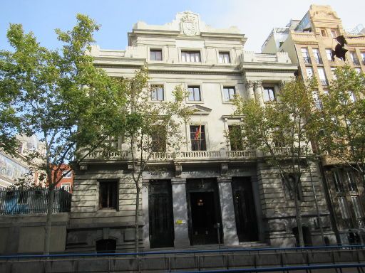 Museo Geominero, Madrid, Spanien, Außenansicht an der Calle de Ríos Rosas 23, 28003 Madrid