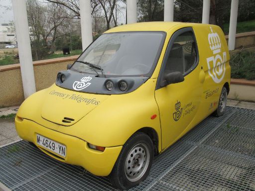 Museo Postal y Telegráfico, Madrid, Spanien, Mondragón Corporación Cooperativa und Iberdrola, Modell Zeus, Elektrofahrzeug