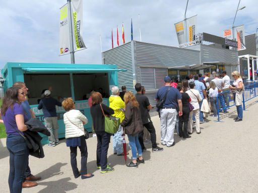 Mutua Madrid Open 2018, Madrid, Spanien, Eintrittskarten Verkauf vor Ort