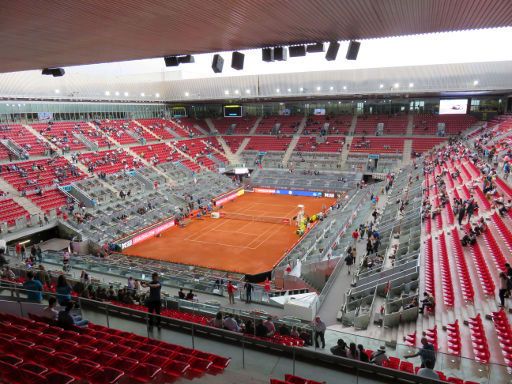 Mutua Madrid Open 2018, Madrid, Spanien, Stadion Manolo Santana mit 12 500 Plätzen