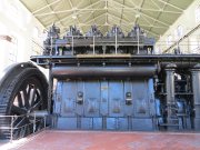 Nave de Motores, Madrid, Spanien, Dieselmotor mit Generator