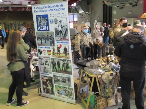 No sólo Militaria 2021, Madrid, Spanien, Asociación Española de Reconstrucción Histórica