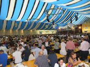 Oktoberfest 2017, Madrid, Spanien, Freitagabend