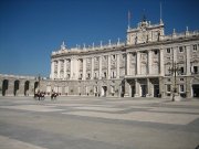 Palacio Real de Madrid, Madrid, Spanien, Innenhof vom Schloss
