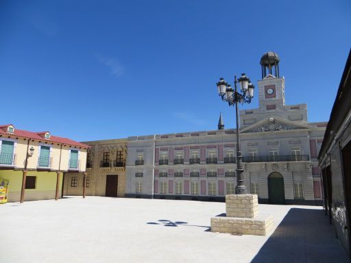 Parque Europa in Torrejón de Ardoz, Madrid, Spanien, Plaza de España