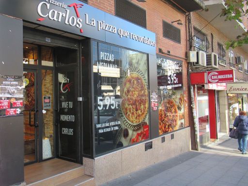 Pizzerías Carlos, Madrid, Spanien, Filiale Calle Alcalá 238, 28027 Madrid