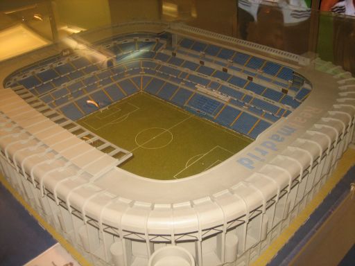 Stadion Santiago Bernabéu, Madrid, Spanien, Modell