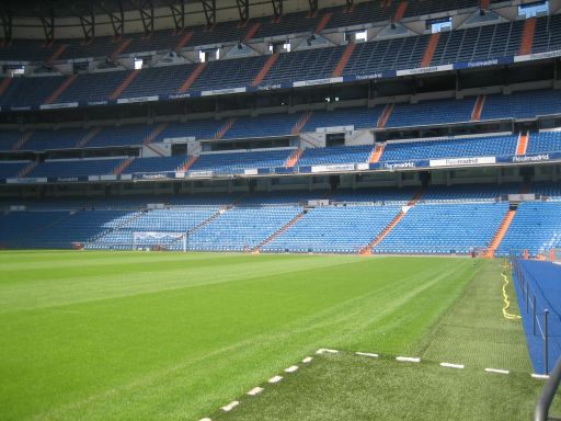 Stadion Santiago Bernabéu, Madrid, Spanien, Spielfeld