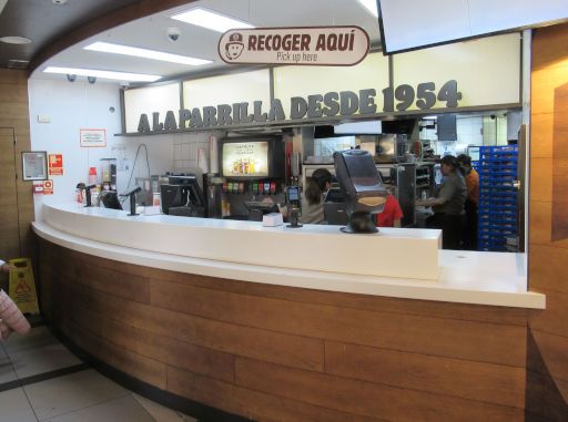 BURGER KING®, Madrid, Spanien, Ausgabe