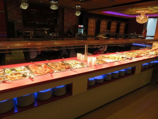 Restaurant Orient, Madrid, Spanien, Mittags Buffet