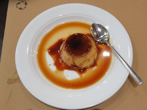 Restaurant Rayal, Madrid, Spanien, Flan Karamellpudding