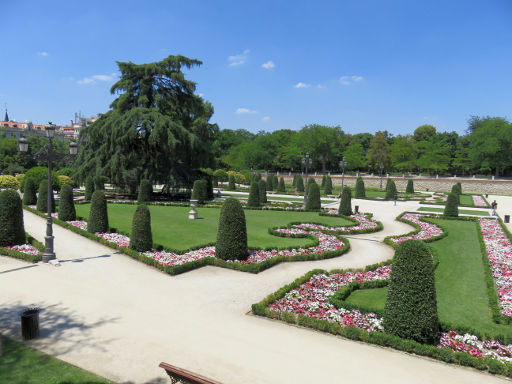 Madrid Segway® Retiro Park, Madrid, Spanien, Französischer Garten