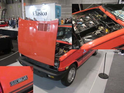 Retromóvil Auto&Moto 2022, Madrid, Renault 5 LeCar US Electricar Baujahr 1980