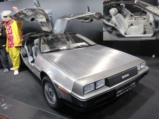 Retromóvil Auto&Moto 2022, Madrid, Spanien, DMC DeLorean DMC-12