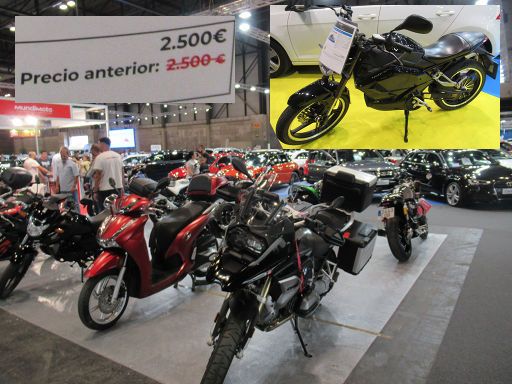 Salón del Vehículo de Ocasión 2023, Madrid, Spanien, Motorräder