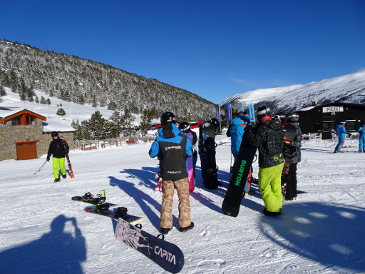 Semana Blanca 2019, Madrid, Spanien, Snowboard Kurs Anfänger