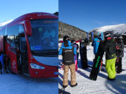 Semana Blanca 2019, Madrid, Spanien, Reisebus und Snowboard Kurs Anfänger