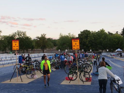 SERTRI Madrid 2015, Madrid, Spanien, Wechsel Schwimmen Fahrrad