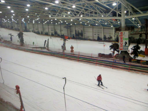 Madrid SnowZone, Madrid, Spanien, Blick auf die Piste