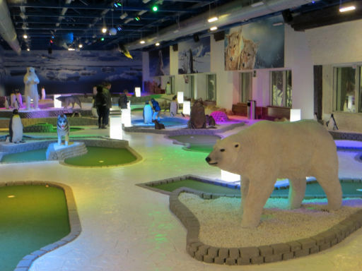 Madrid SnowZone, Madrid, Spanien, Mini Golf