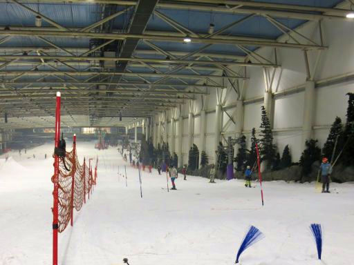 Madrid SnowZone, Madrid, Spanien, Slalomstrecke