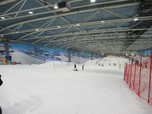 SNOZONE® Madrid, Madrid, Spanien, Bergstation – Blick auf die Piste