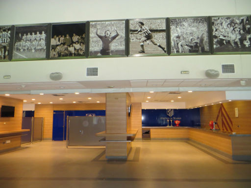 Stadion Vicente Calderón, Madrid, Spanien, VIP Bereich