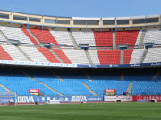 Stadion Vicente Calderón, Madrid, Spanien, Außenansicht