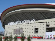 Stadion Wanda® Metropolitano, Madrid, Spanien, Außenansicht