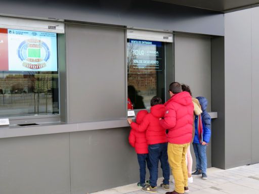 Stadion Wanda® Metropolitano, Führung und Besichtigung, Madrid, Spanien, Kasse / Eintrittskarten