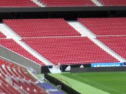 Stadion Wanda® Metropolitano, Führung und Besichtigung, Tribünen und Spielfeld
