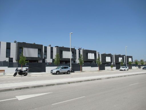 Stadtteil El Cañaveral, Madrid, Spanien, Reihenhäuser