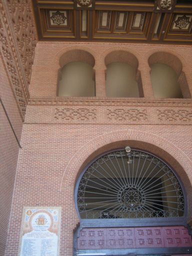 Stierkampfarena Plaza de Toros de las Ventas, Madrid, Spanien, Haupteingang