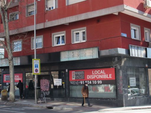 Strukturwandel Ladengeschäfte, Madrid, Spanien, Juteco Drogerie, Calle de Alcalá 437, 2023 geschlossen