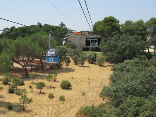 Teleférico, Madrid, Spanien, Station Casa de Campo