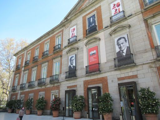 Museo Nacional Thyssen-Bornemisza, Madrid, Spanien, Außenansicht am Paseo del Prado 8, 28014 Madrid