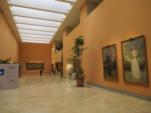 Museo Nacional Thyssen-Bornemisza, Madrid, Spanien, Ausstellung Erdgeschoß