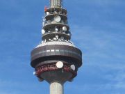 Torrespaña TV Turm, Madrid, Spanien, Calle de O’Donnell 77, 28007 Madrid