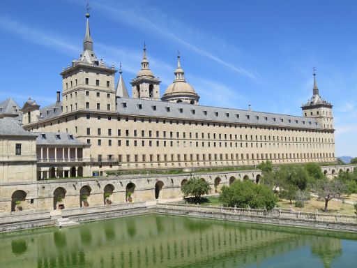 Tren de Felipe II, Madrid, Spanien, Schloss und Kloster von San Lorenzo de El Escorial