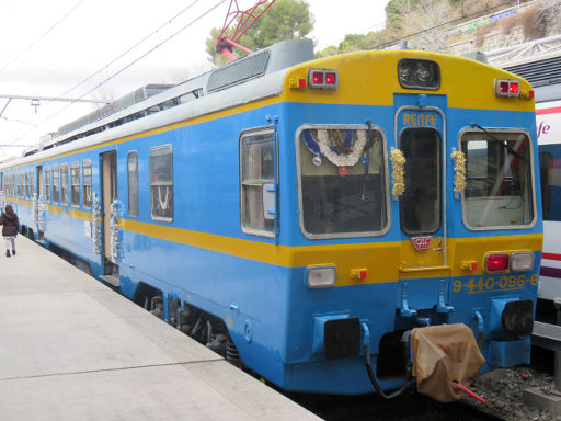 Tren de los Reyes Magos, Madrid, Spanien, Triebwagen CAF Serie 440