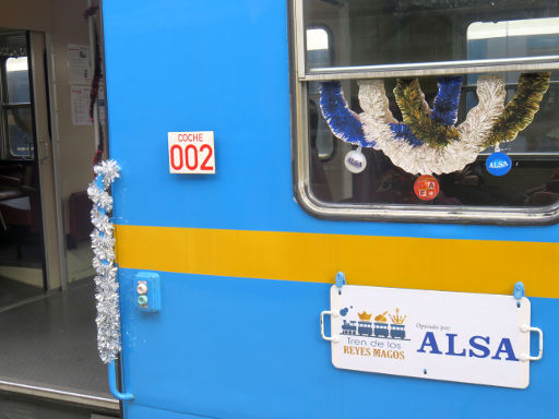 Tren de los Reyes Magos, Madrid, Spanien, Personenwagen Serie 440