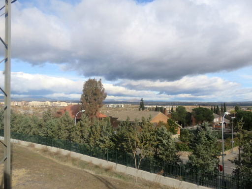 Tren de los Reyes Magos, Madrid, Spanien, Ausblick auf die Strecke